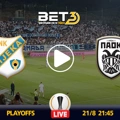 Ριέκα - ΠΑΟΚ κανάλι ▶️ Που μπορώ να το δω