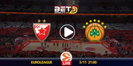 Ερυθρός Αστέρας - Παναθηναϊκός κανάλι ▶️ Που μπορώ να το δω