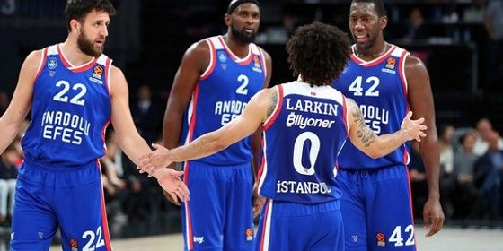 Euroleague: Καλύτερη ομάδα η Αναντολού Εφές