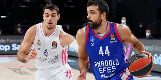 Euroleague: Υψηλό σκορ στο Αναντολού Εφές - Ρεάλ Μαδρίτης