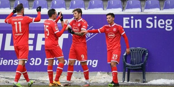 2. Bundesliga: Αποτελεσματική εντός έδρας η Φορτούνα Ντίσελντορφ