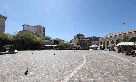 Μοναστηράκι πλατεία μετρό Αθήνα δήμος Αθηναίων