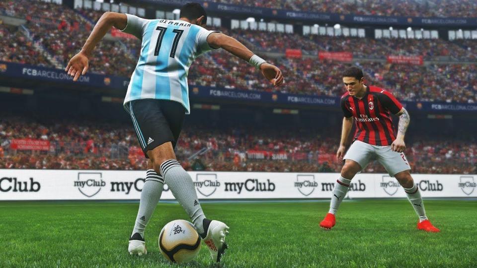 Pro Evolution Soccer PES 2020 match engine αγώνας Αργεντινή Μίλαν