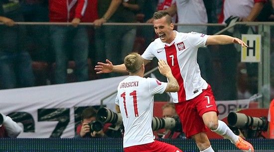 Πολωνία γκολ εθνικές ομάδες Γκροζίτσκι Μίλικ