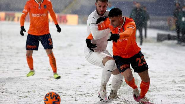 Ιστανμπούλ Μπασακσεχίρ Σιβασπόρ χιόνι Super Lig Τουρκίας
