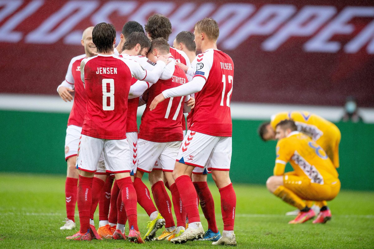 Δανία Μολδαβία 8-0 προκριματικά Παγκοσμίου Κυπέλλου Κατάρ 2022