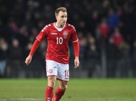 εθνική Δανίας Κρίστιαν Έρικσεν UEFA Euro 2020