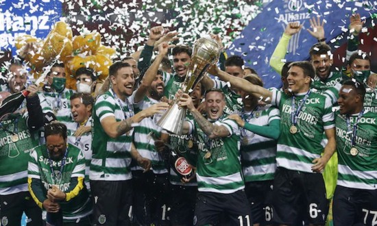 Σπόρτινγκ Λισαβόνας πρωταθλήτρια Πορτογαλίας Liga NOS 2021