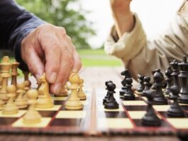 σκάκι παιχνίδι στρατηγικής δεξιοτήτων